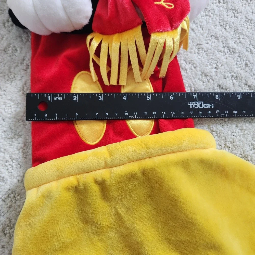 Disney Parks Authentic Mickey Mouse Christmas Stocking Plush Head Scarf 20
